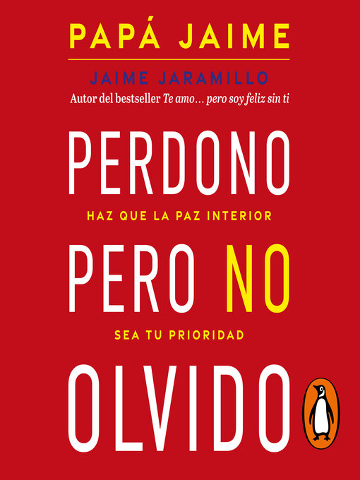 Title details for Perdono pero no olvido by Jaime Jaramillo - Available